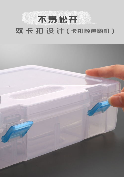 大容量雙層透明素描筆盒 美術(shù)生的收納利器與專業(yè)繪畫伙伴